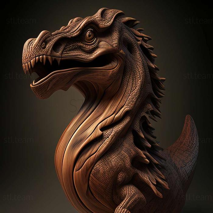 3D model Dinotrema (STL)